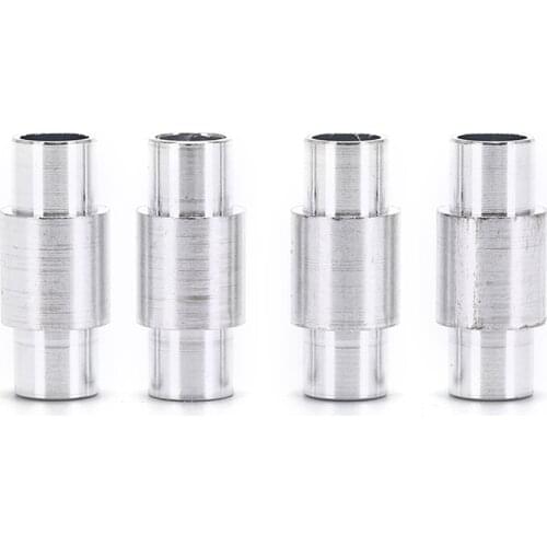 4pc Aluminum Alloy 6mm Axles Roller Skate Shoes 608 Bearing Spacer Slalom Skateboard Longboard Wheels Bearing Bushing Sleeve