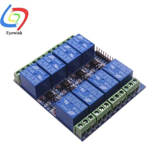 Eyewink 8 channel relay module 5V 12V 10A optocoupler isolating relay module For arduino
