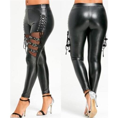 Anerotic Women's Leather Pants