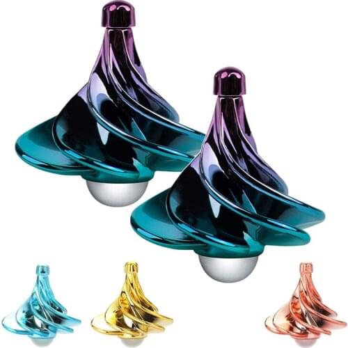 Antistress Toys Wind-driven Pneumatic Gyro Spinning Tops Finget Spinner for Christmas Decor Magic Gifts for Child Kids Adult