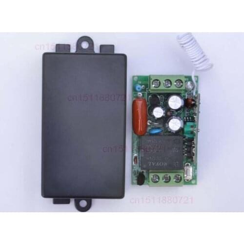 FreeShipping 10pcs/lot AC220V 1CH 10A Wireless Remote Control Switch & Receiver Learning Code Momentary Toggle Latched
