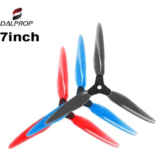 DALPROP Fold F7 7inch Foldable 3-Blade PC Folding Propeller for FPV Freestyle 7inch LR7 Long Range Drones Replacement DIY Parts