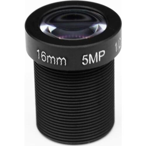 HD 5mp 16mm cctv lens IR Board 1/2.5" M12x0.5 view 50m distance 27 degrees angle MTV Fixed for Security IP Camera