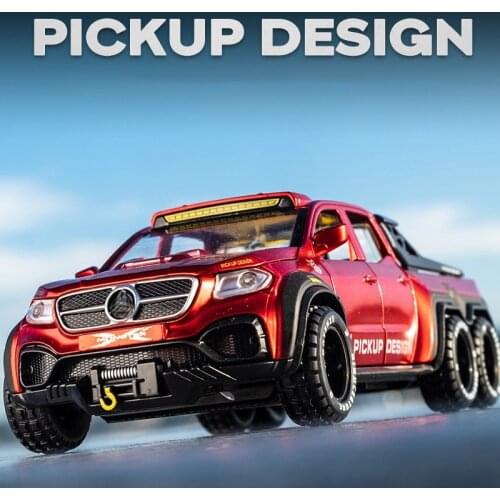 1:28 Toy Car X-Class 6X6 Toy Alloy Car Diecasts & Toy Vehicles Car Model Miniature simulation Model Car Toys For Children