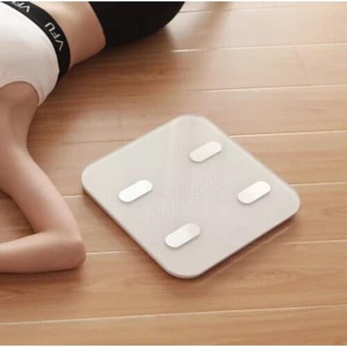 Intelligent bluetooth Body Fat Scale Smart APP Fat Weight Scale LED Display USB Charging Support Android And IOS