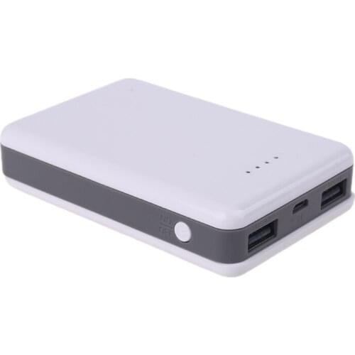 HX6A DIY Power Bank Kit Box Case 18650 Battery Charger Adapter with Dual USB Output