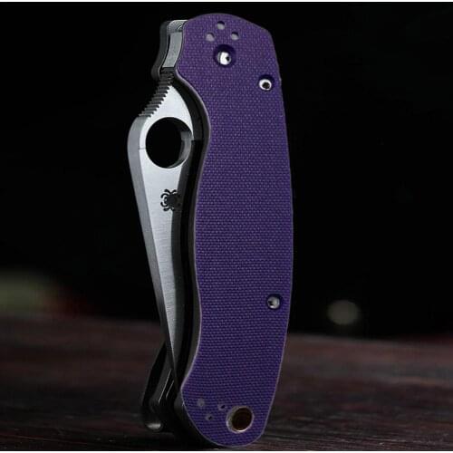 Alloy Blade Handle Patch For C81 Knife Diy 2 Patch Supplies Accessories Para N1V9