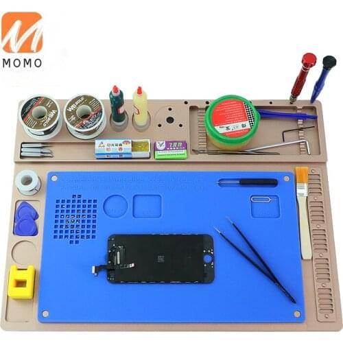 Repair Stainless Steel Bracket Mobile Phone Repair Platform Aluminum Alloy Mat for Engraving Microscope