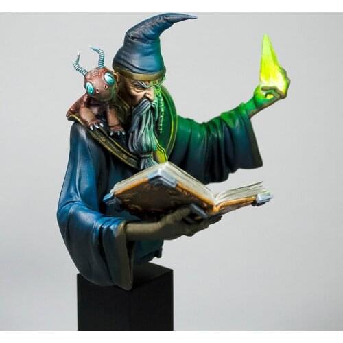 Self-assembled New Unassembled 1/10 ancient man bust Resin Figure Unpainted Model Kit