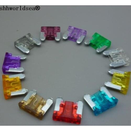 Shhworldsea 300pcs auto micro mini Fuse Car Boat Truck Blade fuses 5A 7.5A 10A 15A 20A 25A 30A 35A 40A-micro mixed