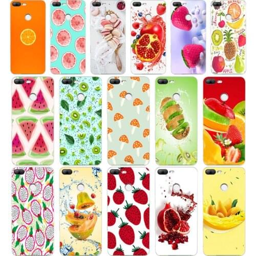 004FG Summer Fruit Lemon Watermelon gift Soft Silicone Tpu Cover phone Case for huawei Honor 9 10 20 Lite Pro