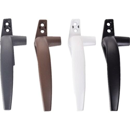 1pc Metal Doors Lock Sliding Window Handles Adjustable Left/Right Security Hasp for Home Bathroom Living room Window Accessories