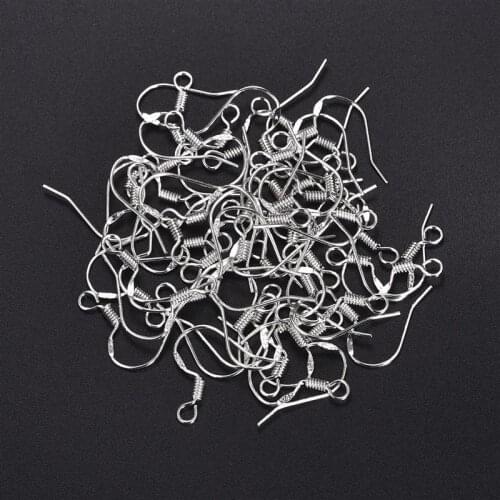 100pcs/Set Earring Settings Earring Findings Earrings Clasps Hooks Fittings DIY Jewelry Making Accessories Earrings for Women