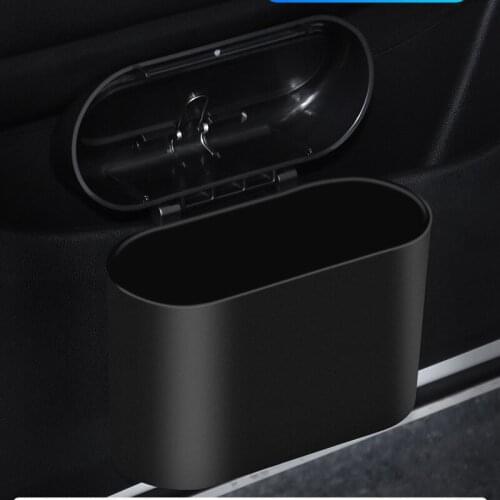 Car Trash Can Interior Storage Box Door Seat Back Garbage Dust Bin for Hyundai ix35 iX45 iX25 i20 i30 Sonata,Verna,Solaris