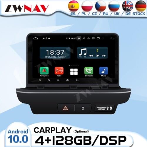 Carplay 2 Din Android 10 IPS Screen Radio Receiver For Kia Ceed 2019 2020 Car Audio Stereo Video Player GPS Navigation Head Unit