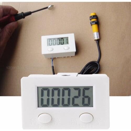 5 Digit Digital Electronic Counter Puncher Magnetic Inductive Proximity Switch JUN16 dropship