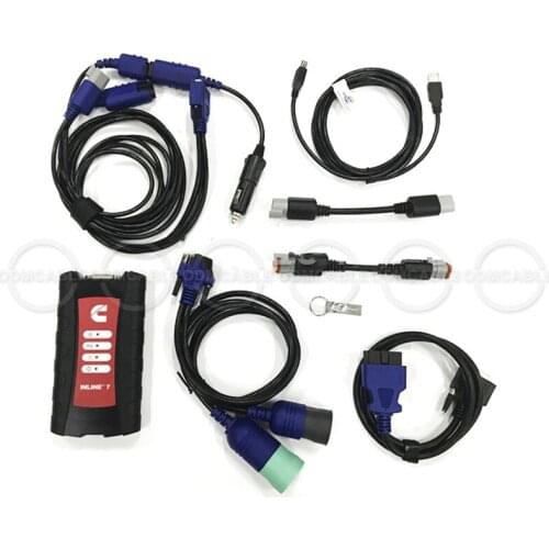 Auto diagnostic tool inline7 adapter diesel truck diagnostic scanner Data Link Adapter Heavy Duty scanners
