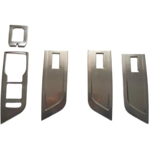 For Skoda Octavia 4 IV 2021 Mk4 RS VRS Interior Accessories Styling Car Window Control Panel Trim Cover