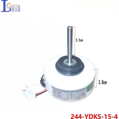 Midea air conditioner fan motor YDKS-15-4 plastic sealing machine GREE air conditioner inner motor