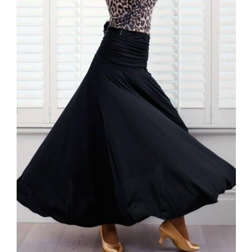 Customize big pendulum Modern Dance costumes flamenco skirts ballroom dance skirts womens ballroom skirts tango waltz skirt