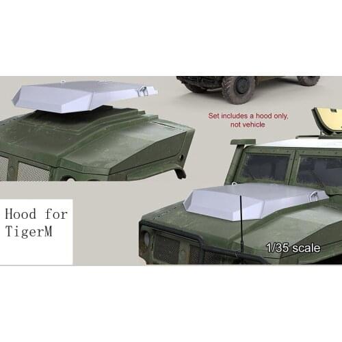 Hood for Tiger M 1/35 Assembly model Resin parts Toys albuginea