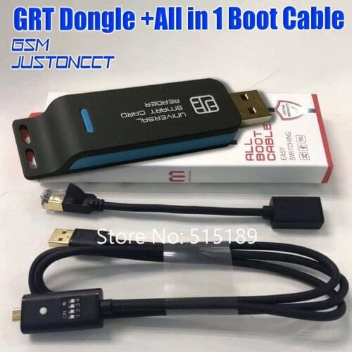 GRT Dongle GRT Key Tools Remove FRP IMEI for Xiaomi OPPO VIVO Huawei FREE Martview All Boot Cable & Type-C Adapter