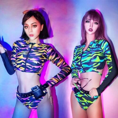 Jazz Dance Costume Sexy Pole Dance Clothing Women Backless Tops Shorts Set Nightclub Gogo Dancer Dj Rave Wear Stage Outfit L5172