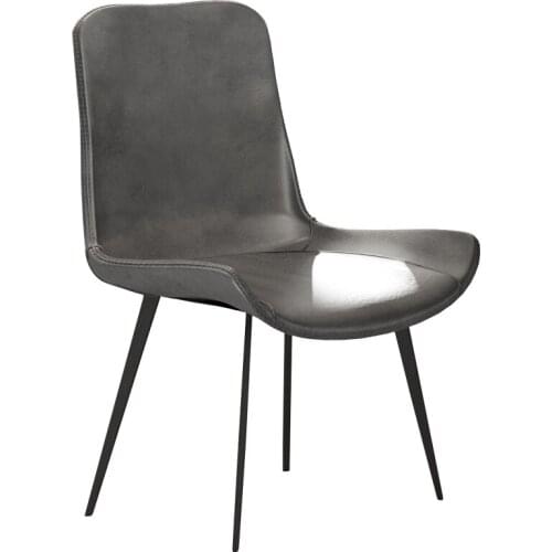 Nordic Light Luxury Post Modern Dining Chair Fashion Designer Creative American Style Retro Restaurant Simple Home Upholstery Ch