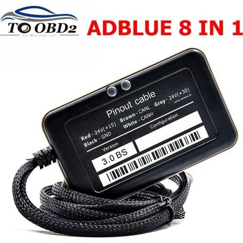 2020 Newest Truck Adblue ADBLUE Emulator 8 in 1 with Nox Sensor Adblue Emulator 8in1 Truck Diagnostic Tool