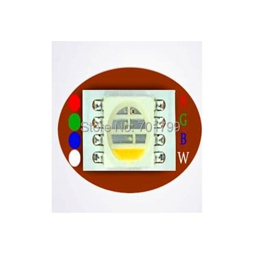 NEW RGBW 5050 SMD LED;Total 4 chips packed in cavity