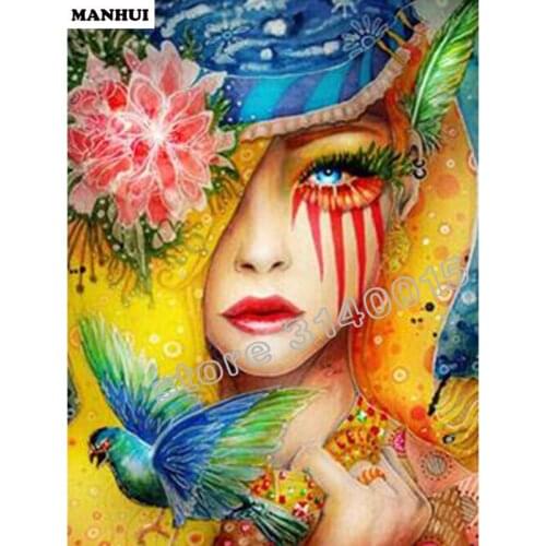 Full Square Diamond 5D DIY Diamond Painting Embroidery Cross Stitch Rhinestone Mosaic Painting Home Decor Beauty picture BEF369