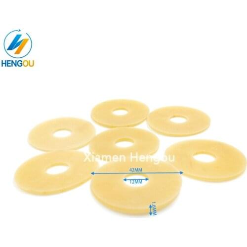 10 pcs printing rubber sucker size 42.0*12.0*1.6mm
