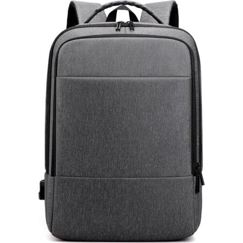 Fashion Casual Man Backpack Large Capacity Computer Bags for Man Business Trip Backpack Gray Breathable Waterproof Backpack