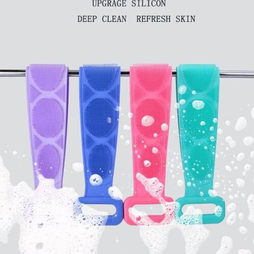 Silicon bath brush cloth