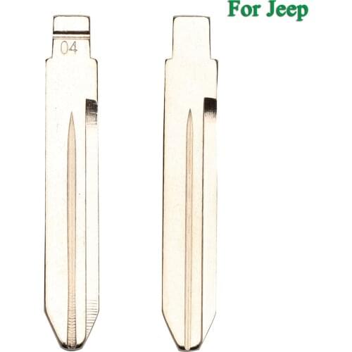 Bilchave Replacement #04 Flip KD Remote Car Key Blade Fob For Chrysler 300C Jeep Dodge Auto With Uncut CY24 Blade