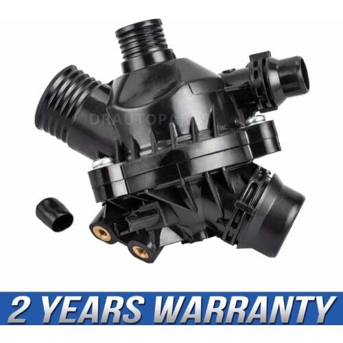 Engine cooling Thermostat Assembly w/ Housing For BMW E60 E61 E90 E91 E92 E93 Z4 OE# 11537536655 11537544788