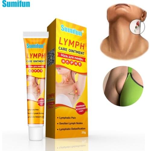 2020 Sumifun 1Pcs Lymphatic Detox Cream Drainage Oinment Relief Anti-Swelling Neck Patch Breast Lymph Node Plaster Health Care