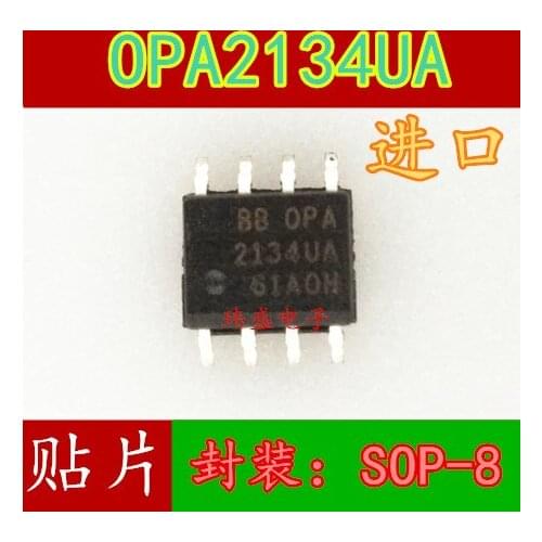 10pcs OPA2134UA OPA2134 SOP-8