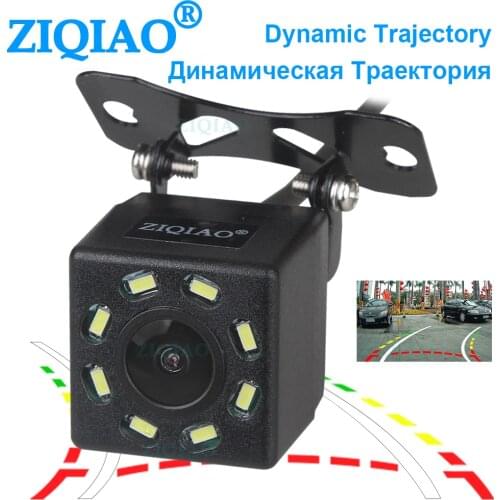 ZIQIAO Car Dynamic Trajectory Track Reversing Parking Aid Line Rear View Camera HS083