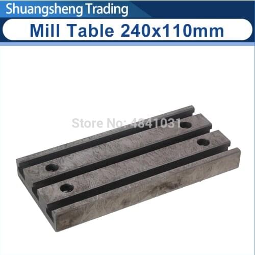 Mill Table 240x110mm SIEG S/N:10199 C6&SC6/M6&SM6 Machine tool spare parts