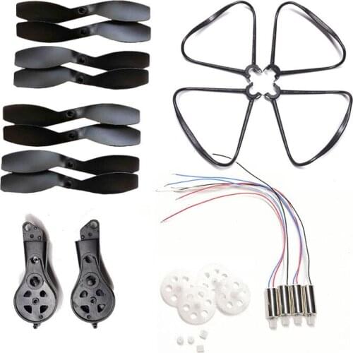 KY909 WiFi rc drone Quadcopter Spare Parts kit propeller blades props arm engines motor gear