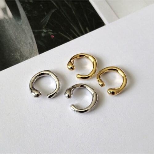 Contracted And Irregular Geometrical Ear clip Earrings Piercing The Ear cuff Earrings Cartilage Women Jewelry Gifts