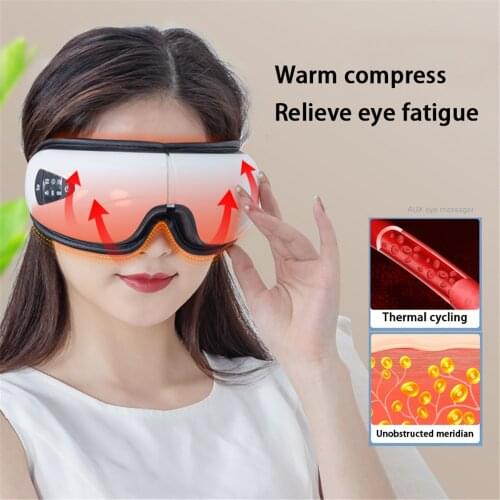 Eye Massager with Heat Eye Massage Beauty Devices Dark Circles Eye Care Electric Massage Device Hot Compresses Massager