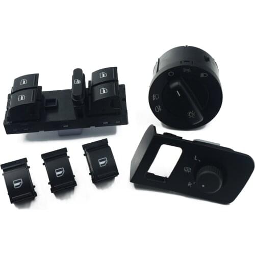 Headlight Mirror Window Switch For Volkswagen VW Touran 2003 - 2010 1K0 959 565Q 1F0 959 855 1K4 959 857 1T1 959 552