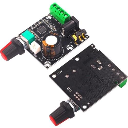 PAM8610 Class D Digital Audio Amplifier Board 15W+15W 2.0 Dual Channel Stereo Audio Power Amp Module 12V DC