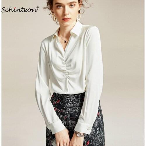 Женские рубашки Schinteon China At AliExpress