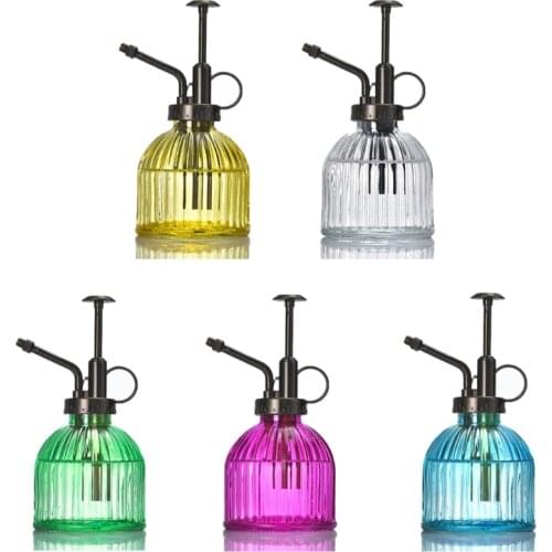 200mLVintage Sprayer Watering Can Garden Plant Glass Spray Bottle Sprinkling Pot