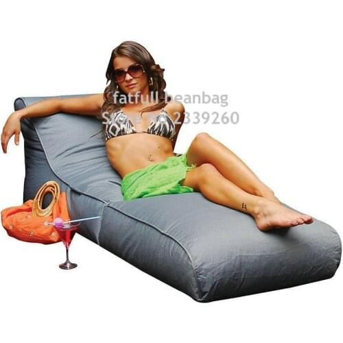 COVER ONLY,no filler Outdoor garden beach chair,waterproof beanbag sofa seat, home patio furniture,portable fold bean bag sack