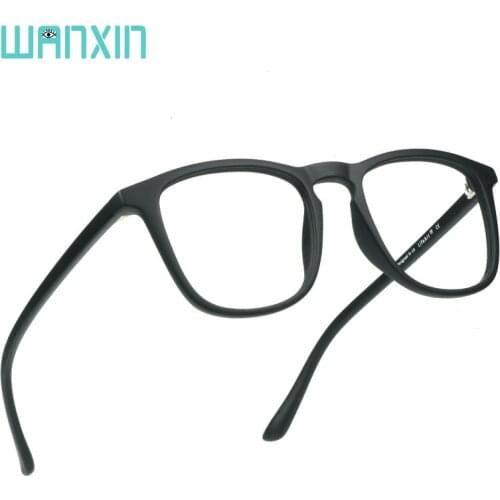 WANXIN Plastic Blue Reading Glasses Sun,Oval Computer Reading Glasses,Transparent Lens,Protect Health