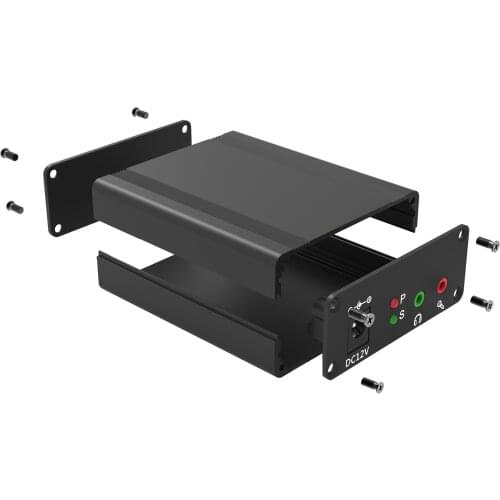 Yonggu 63W25H75L mm aluminum Extruded Profiles PCB Board Enclosure Heatsink Junction Box